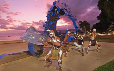 Citizens Gateway to Great Barrier Reef artwork unveiled on Cairns foreshore